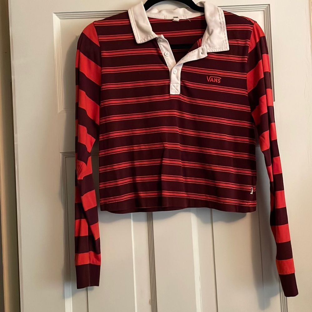 VANS long sleeve crop